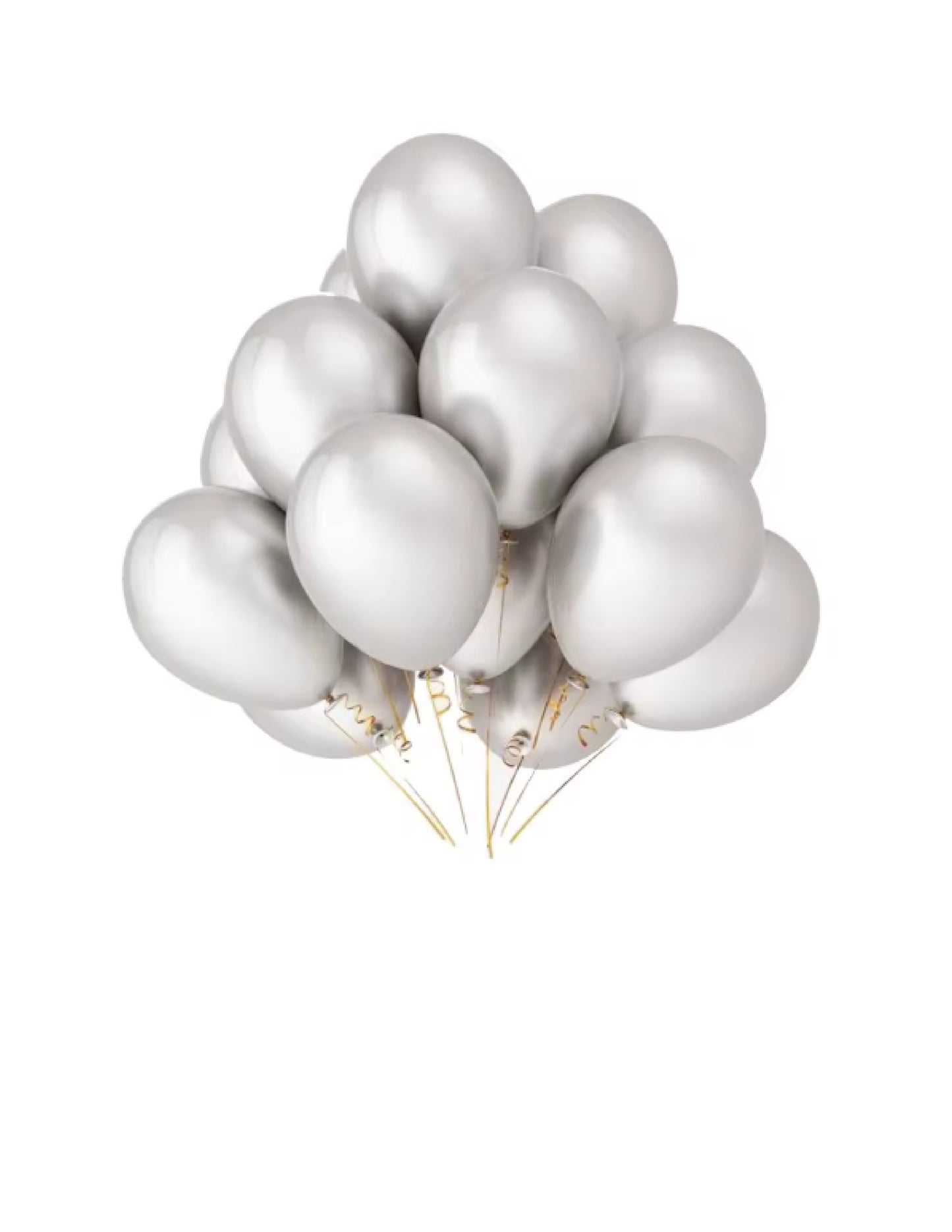 Ballons gonflables colorés en latex avec perles brillantes