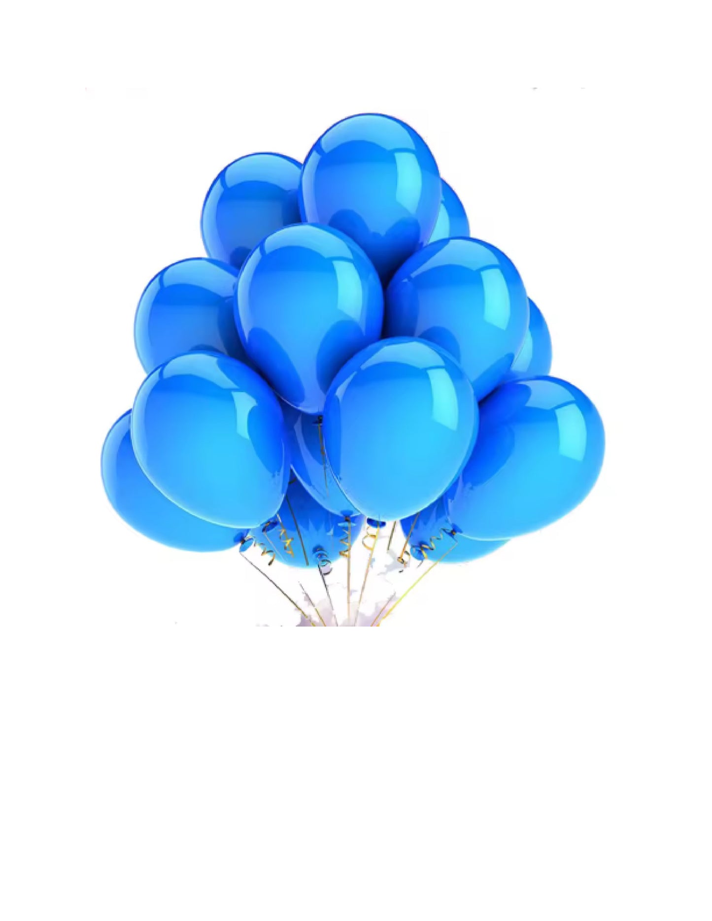 Ballons gonflables colorés en latex avec perles brillantes