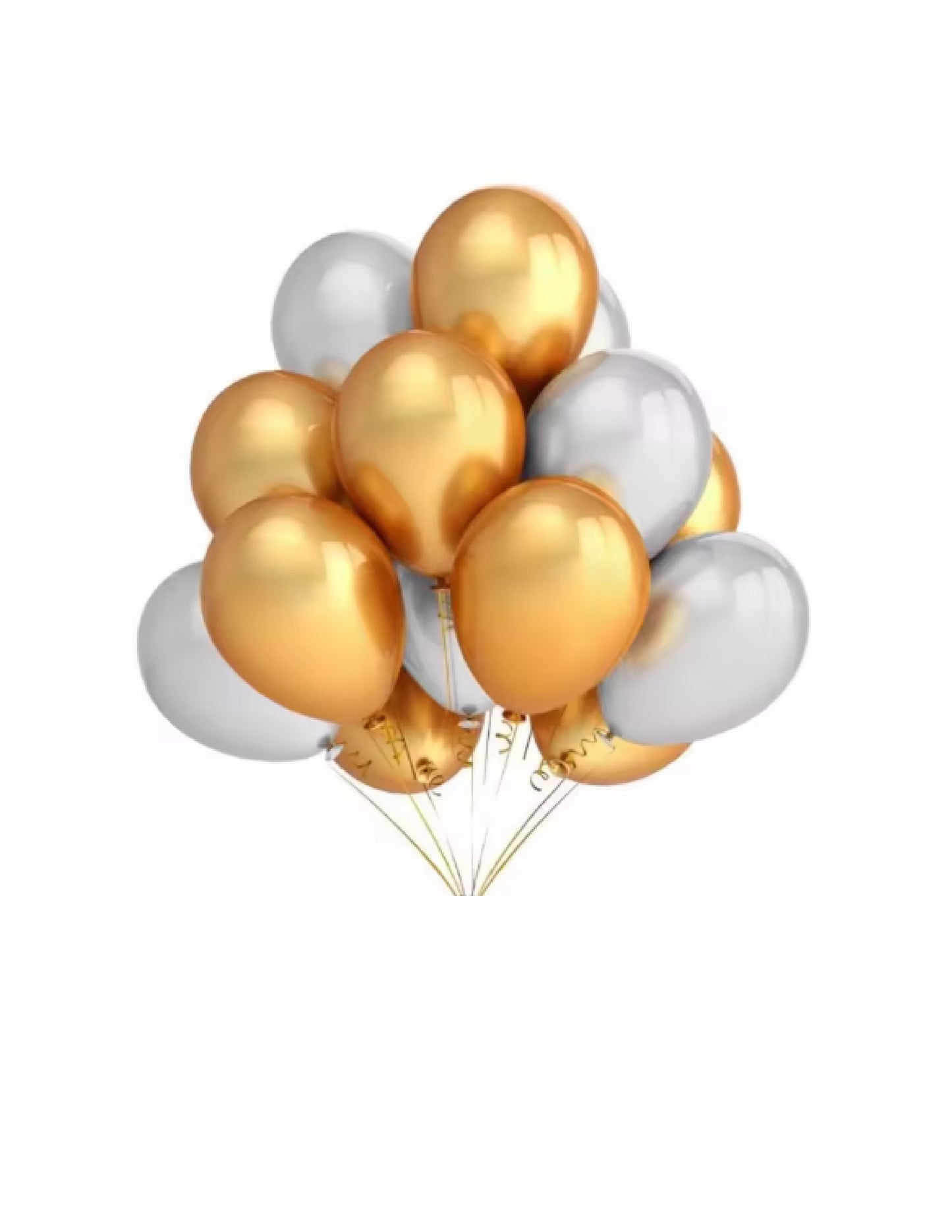 Ballons gonflables colorés en latex avec perles brillantes