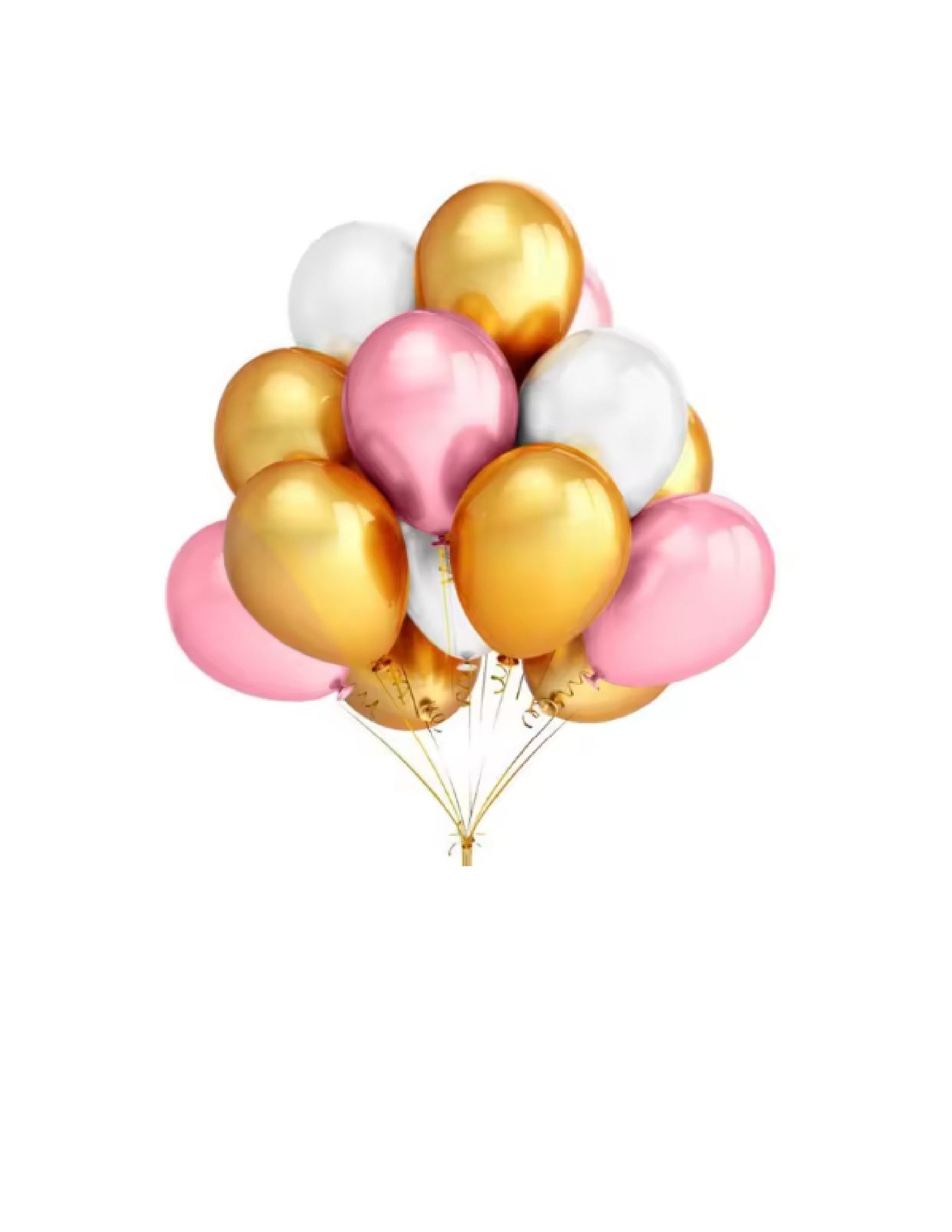 Ballons gonflables colorés en latex avec perles brillantes