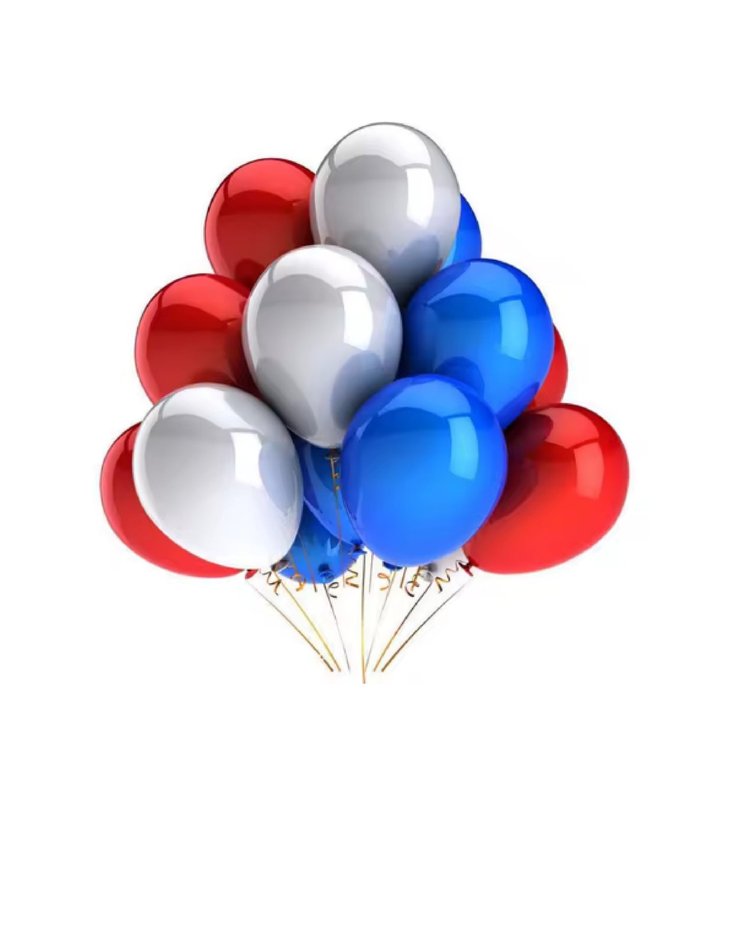 Ballons gonflables colorés en latex avec perles brillantes