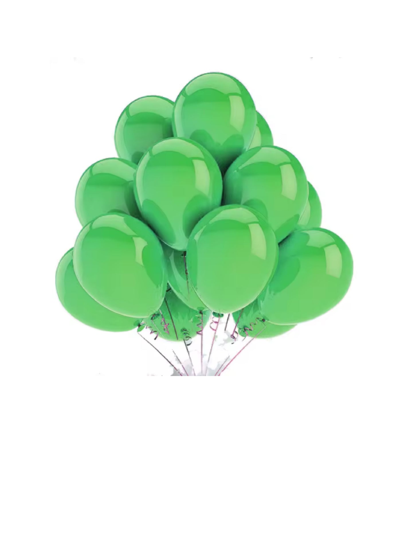 Ballons gonflables colorés en latex avec perles brillantes