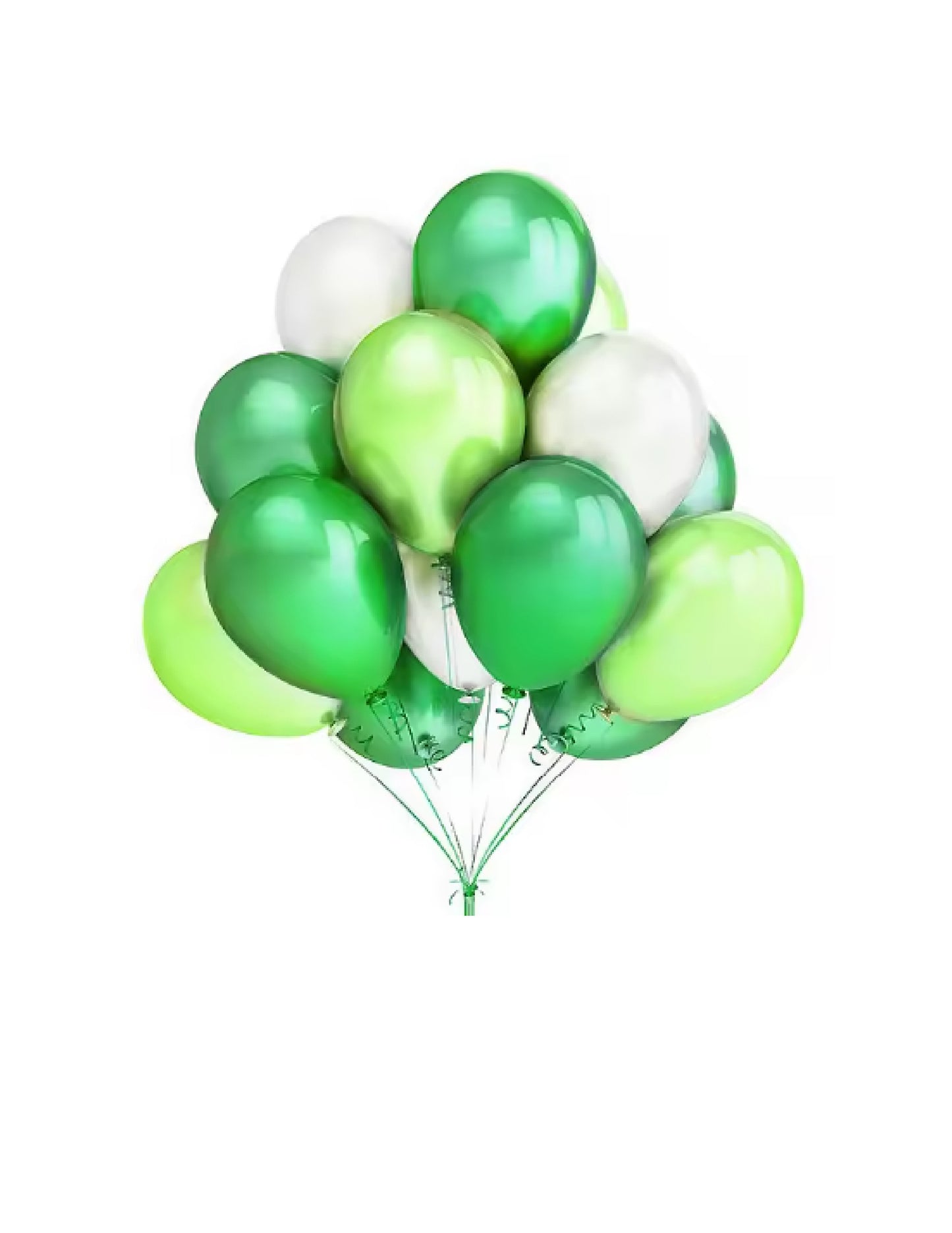 Ballons gonflables colorés en latex avec perles brillantes