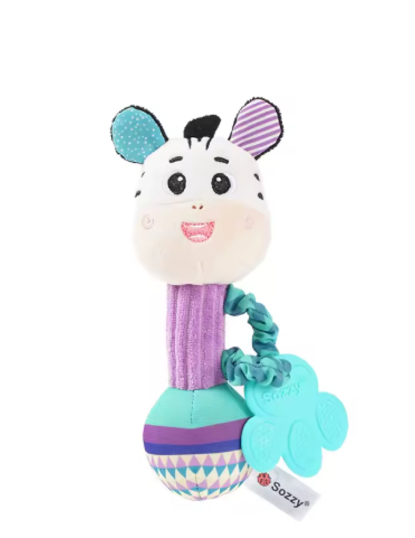 Jouet bébé - Hochet en peluche doux avec poignée pour bébé