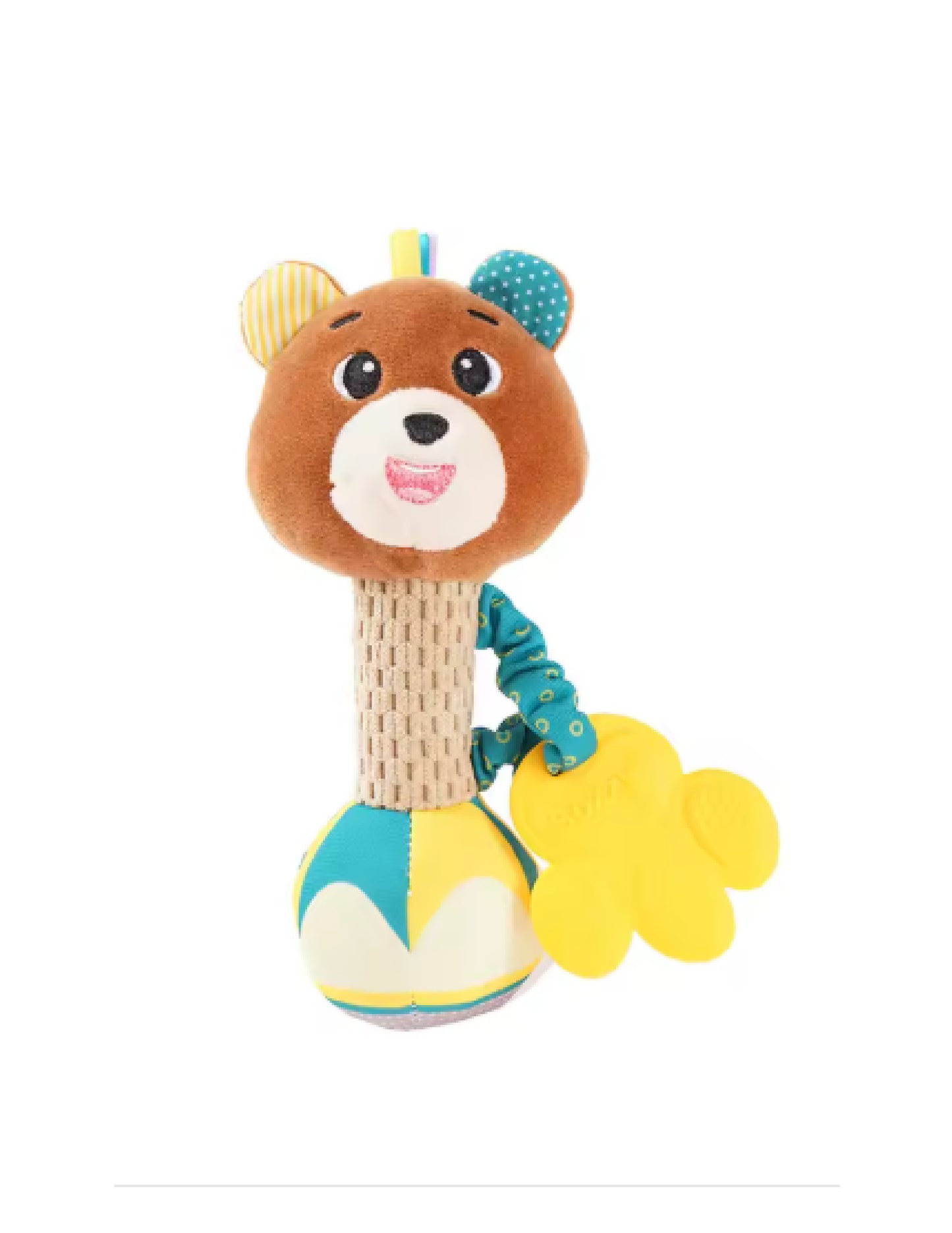 Jouet bébé - Hochet en peluche doux avec poignée pour bébé