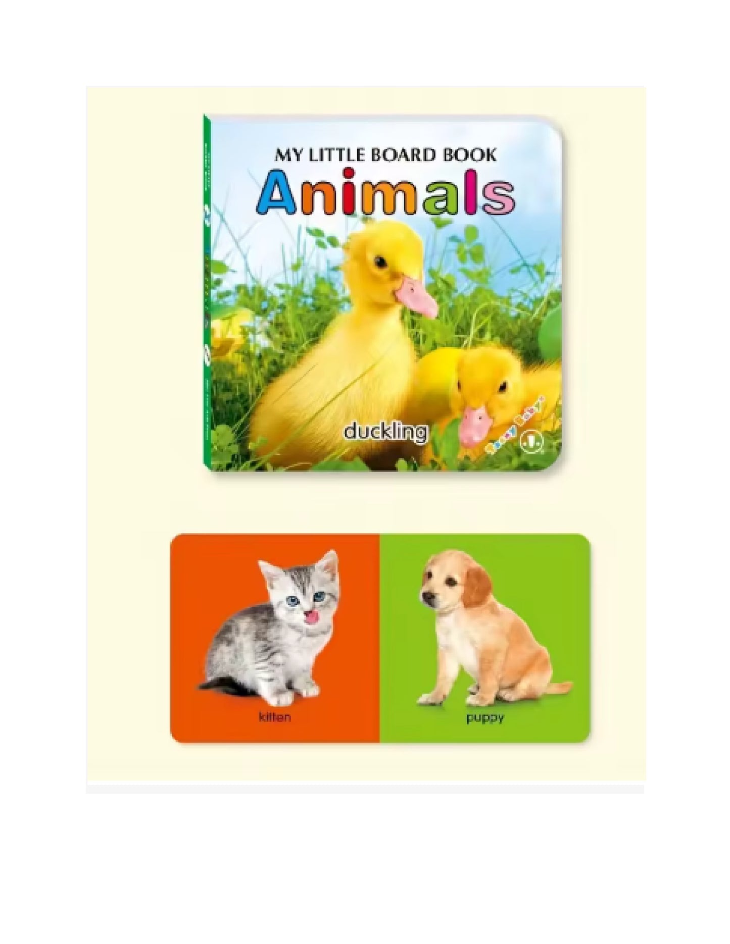 Livres de cartes à motifs colorés pour bébé
