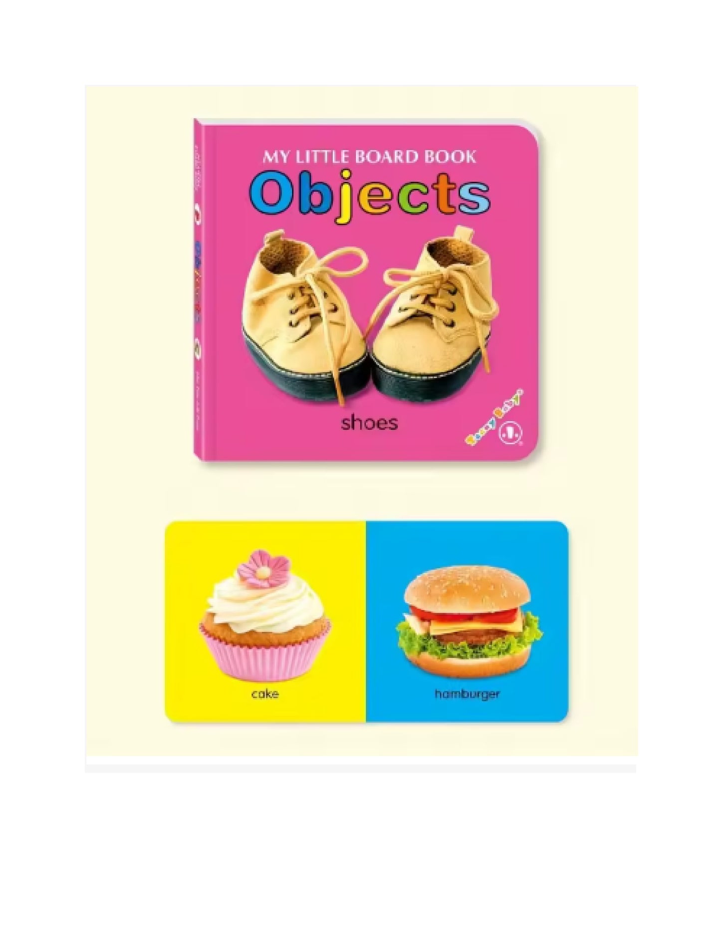 Livres de cartes à motifs colorés pour bébé
