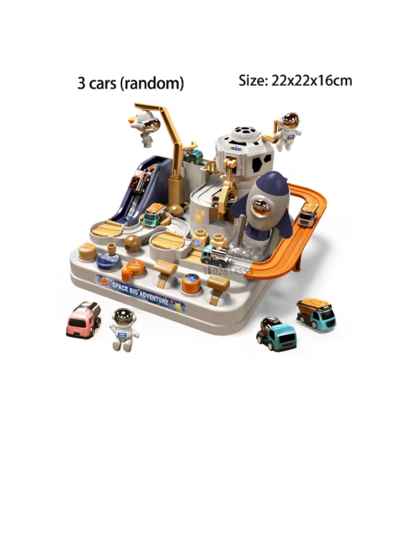 Modèle de voiture sur Rail de course