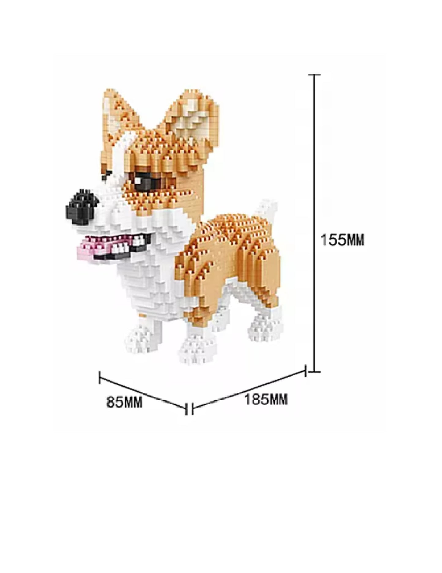 Puzzle 3D - Blocs de construction d'animaux de dessin animé