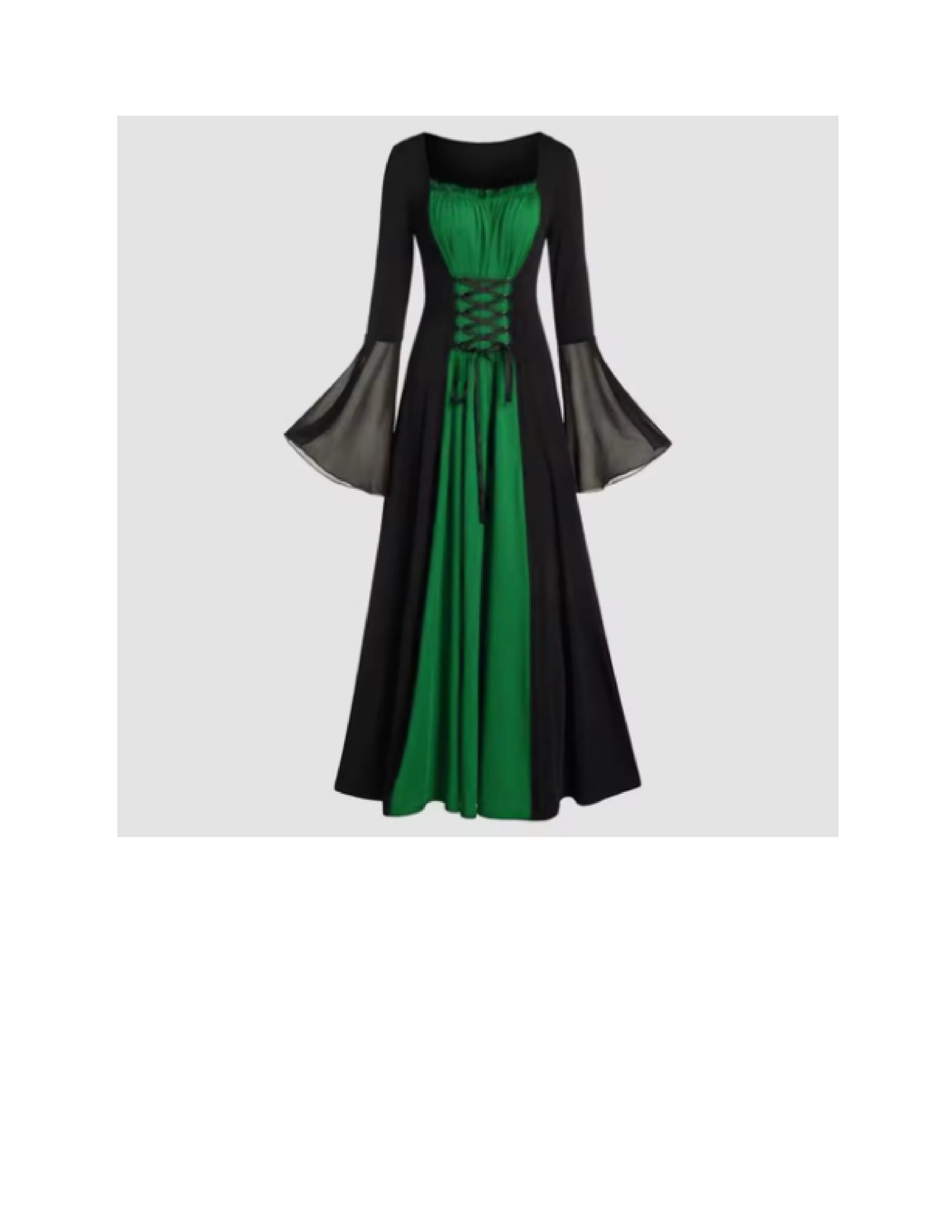 Costume - robe de Vampire de la Renaissance médiévale pour femmes