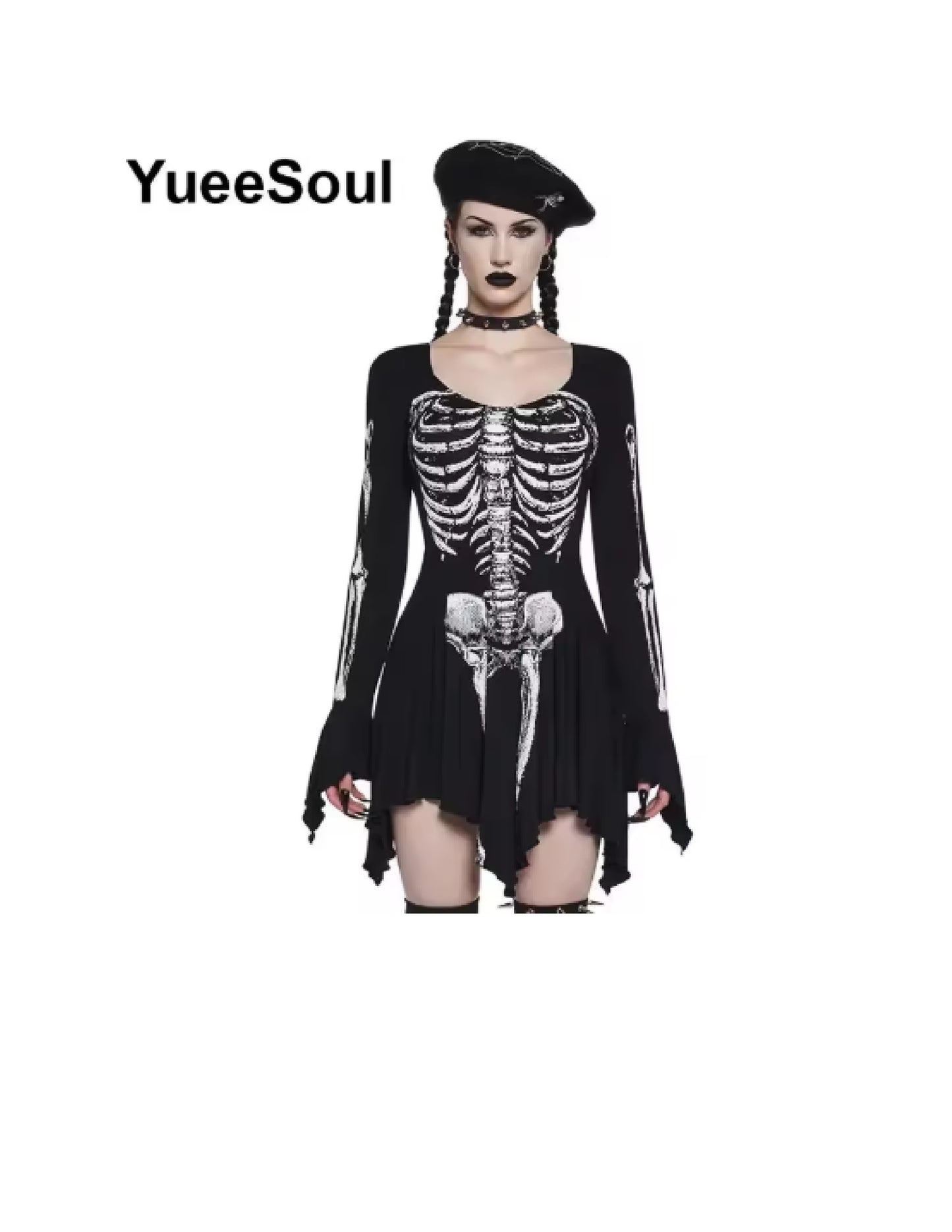 Déguisement Halloween femme: robe gothique