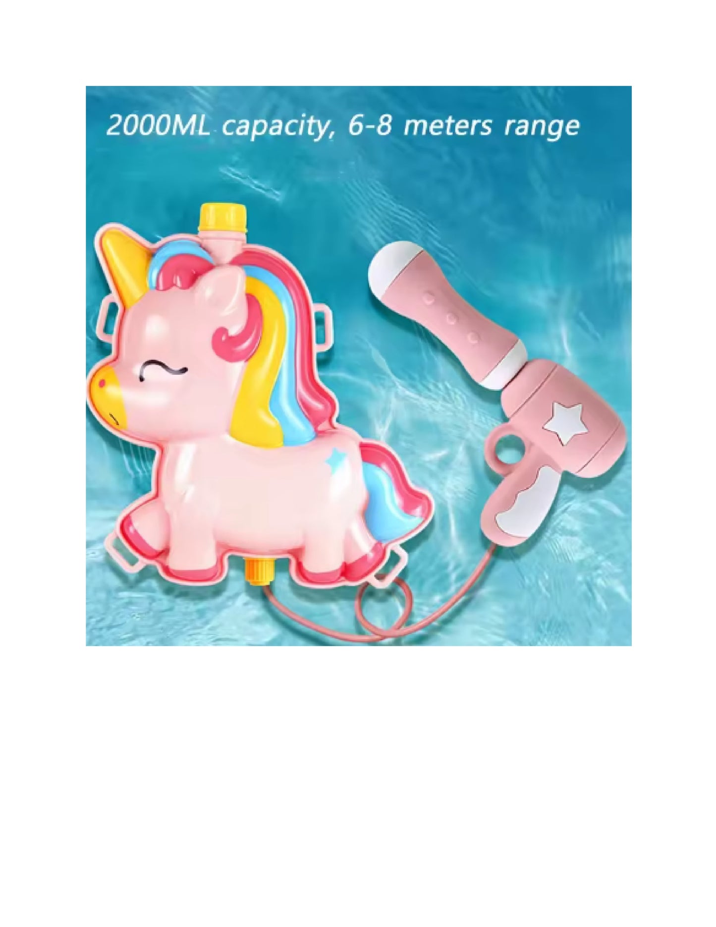 Sac à dos pour enfants 2000ml pistolet à eau