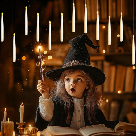 Bougies flottantes pour l'Halloween / Noël