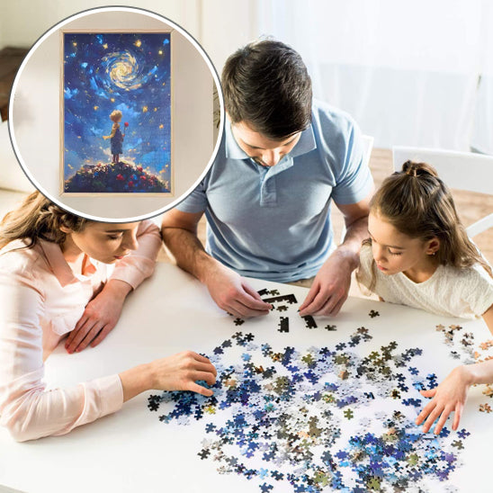 Puzzle 1000 pièces : Petit garçon