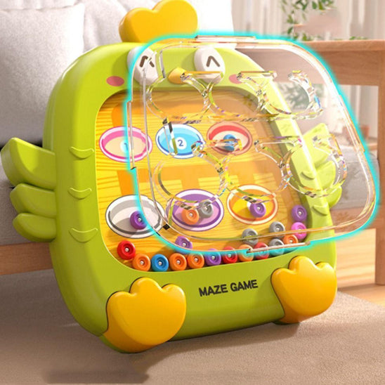 Labyrinthe magnétique avec chiffres de couleur, stylo, jeux de perles mobiles, motricité Fine, jouets éducatifs pour enfants, cadeau Jeux de tri Montessori