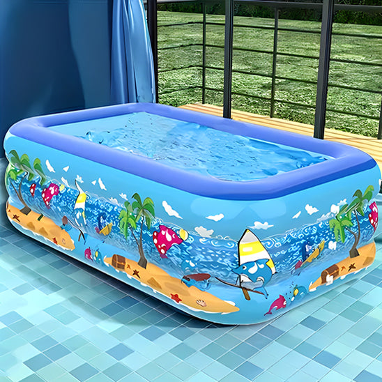 Piscine gonflable pour bébé (rectangle)
