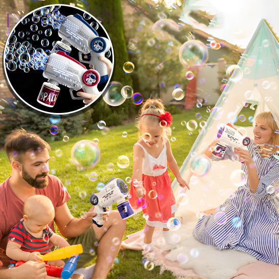 Machine à bulles d'astronaute pour enfants