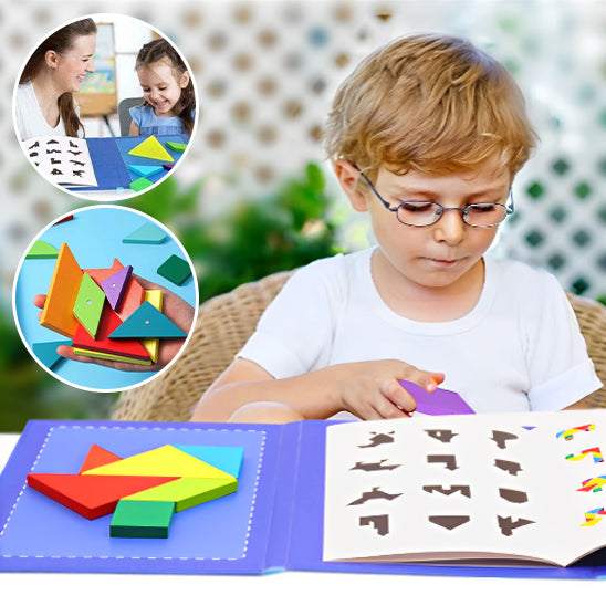 Puzzle magnétique pour enfants Montessori