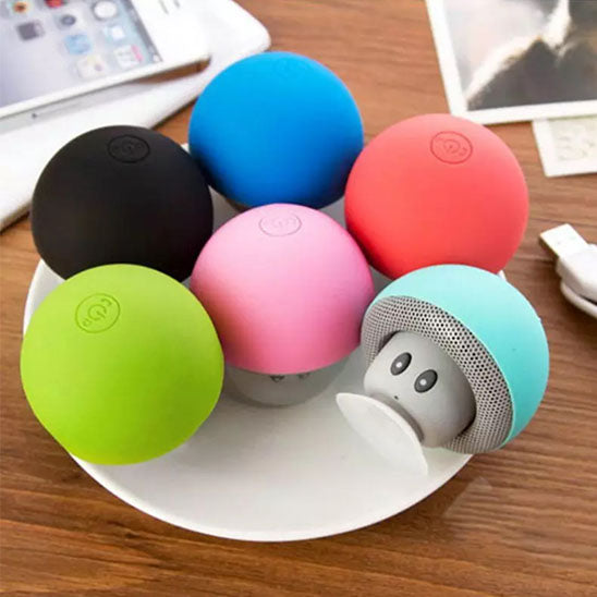 Mini haut-parleur champignon portable sans fil Bluetooth 3.0