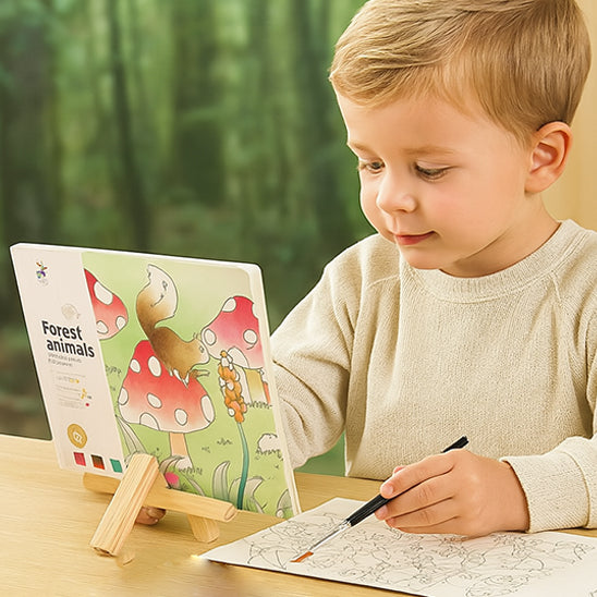 Livre de peinture à l'aquarelle créatif pour enfants