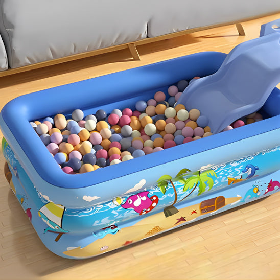 Piscine gonflable pour bébé (rectangle)