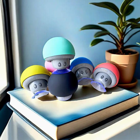 Mini haut-parleur champignon portable sans fil Bluetooth 3.0