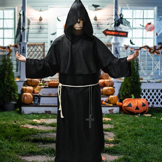 Nouveau Costume de magicien Halloween Cosplay