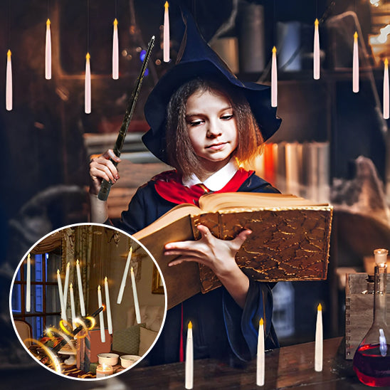 Bougies flottantes pour l'Halloween / Noël