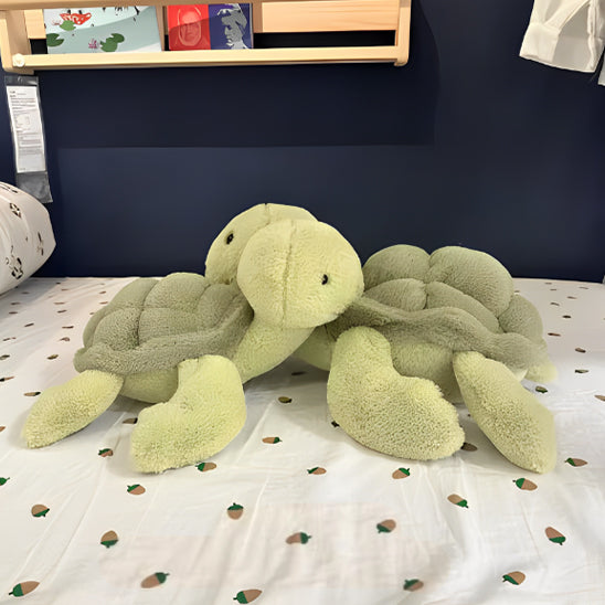 Doudou peluche tortue
