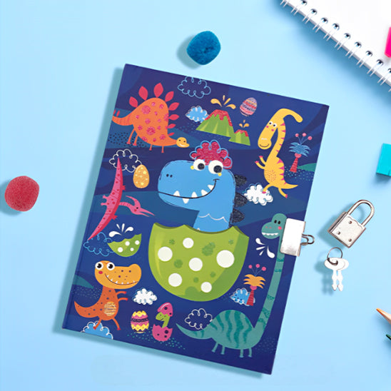 Journal avec serrure et clés