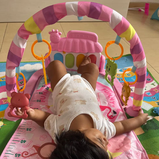 Tapis d'éveil - Support de gymnastique pour activités de bébé
