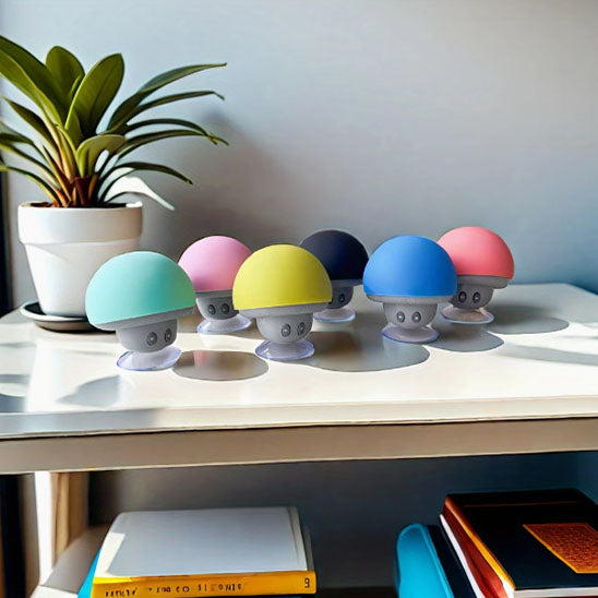 Mini haut-parleur champignon portable sans fil Bluetooth 3.0