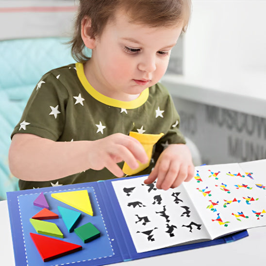 Puzzle magnétique pour enfants Montessori
