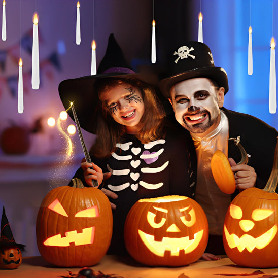 Bougies flottantes pour l'Halloween / Noël