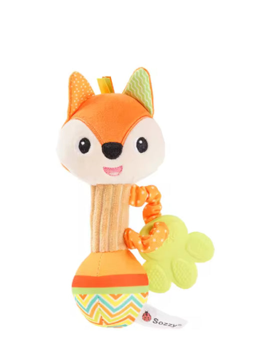Jouet bébé - Hochet en peluche doux avec poignée pour bébé