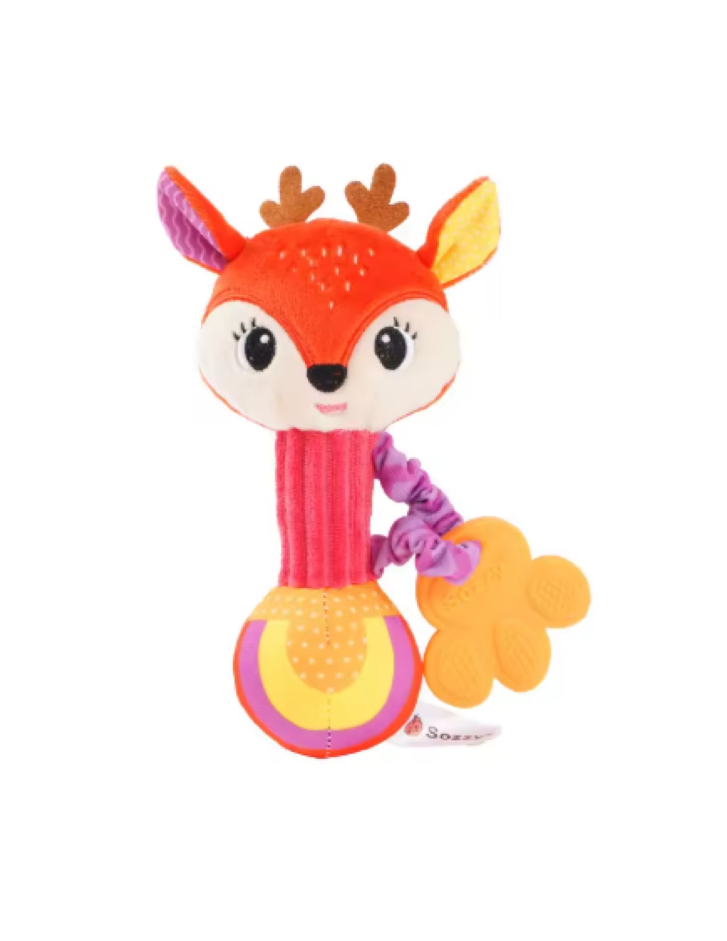 Jouet bébé - Hochet en peluche doux avec poignée pour bébé