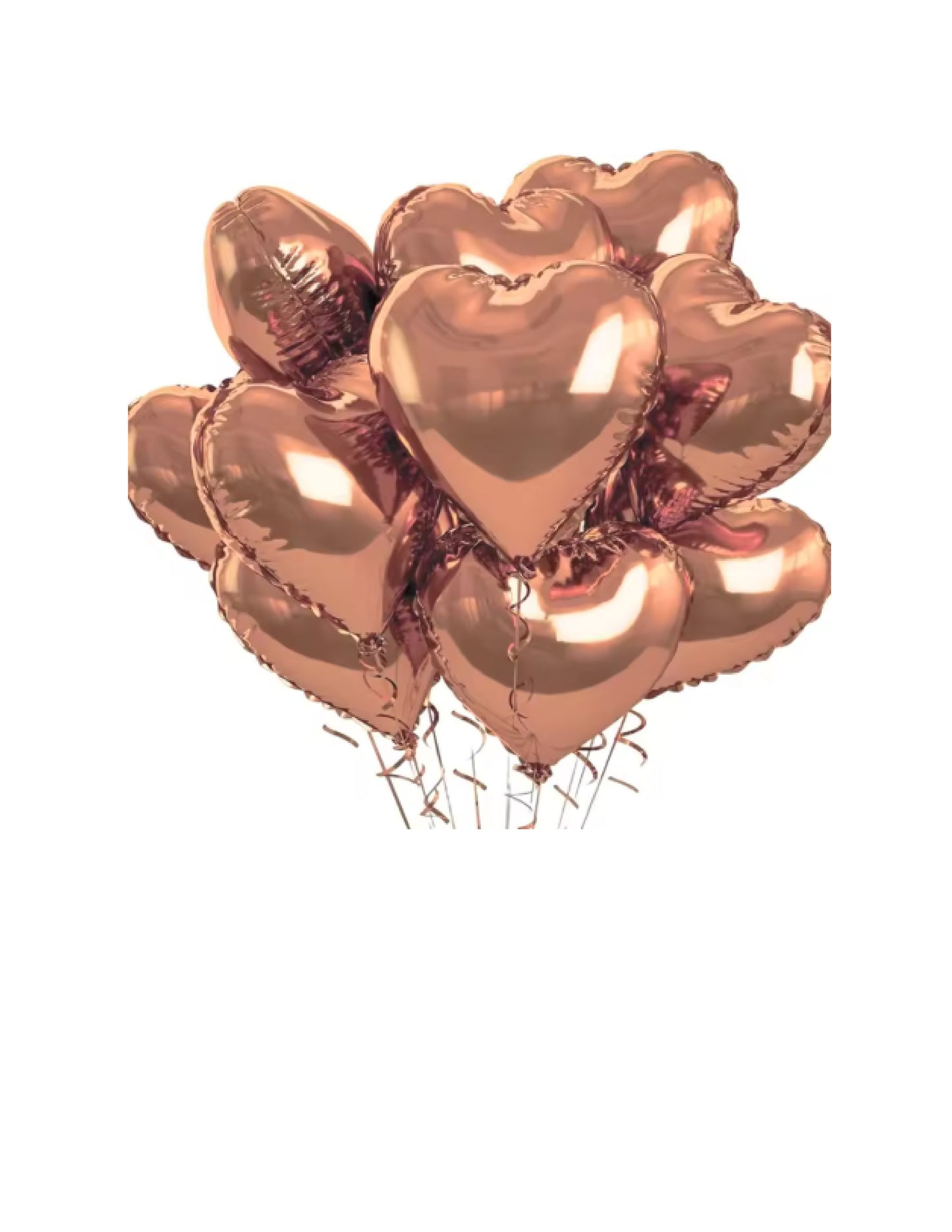 Ballons gonflables 18 po. en aluminium en forme de cœur rouge pour la Saint-Valentin
