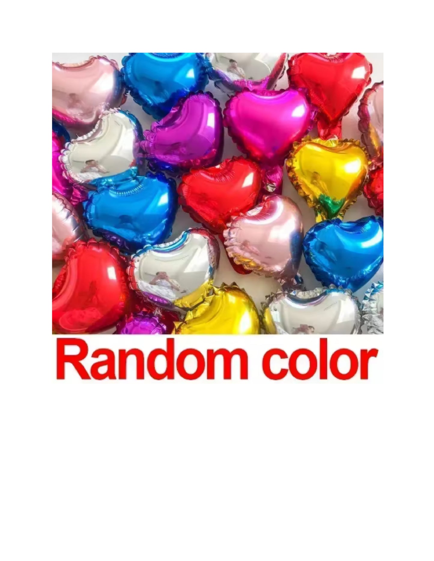 Ballons gonflables 18 po. en aluminium en forme de cœur rouge pour la Saint-Valentin