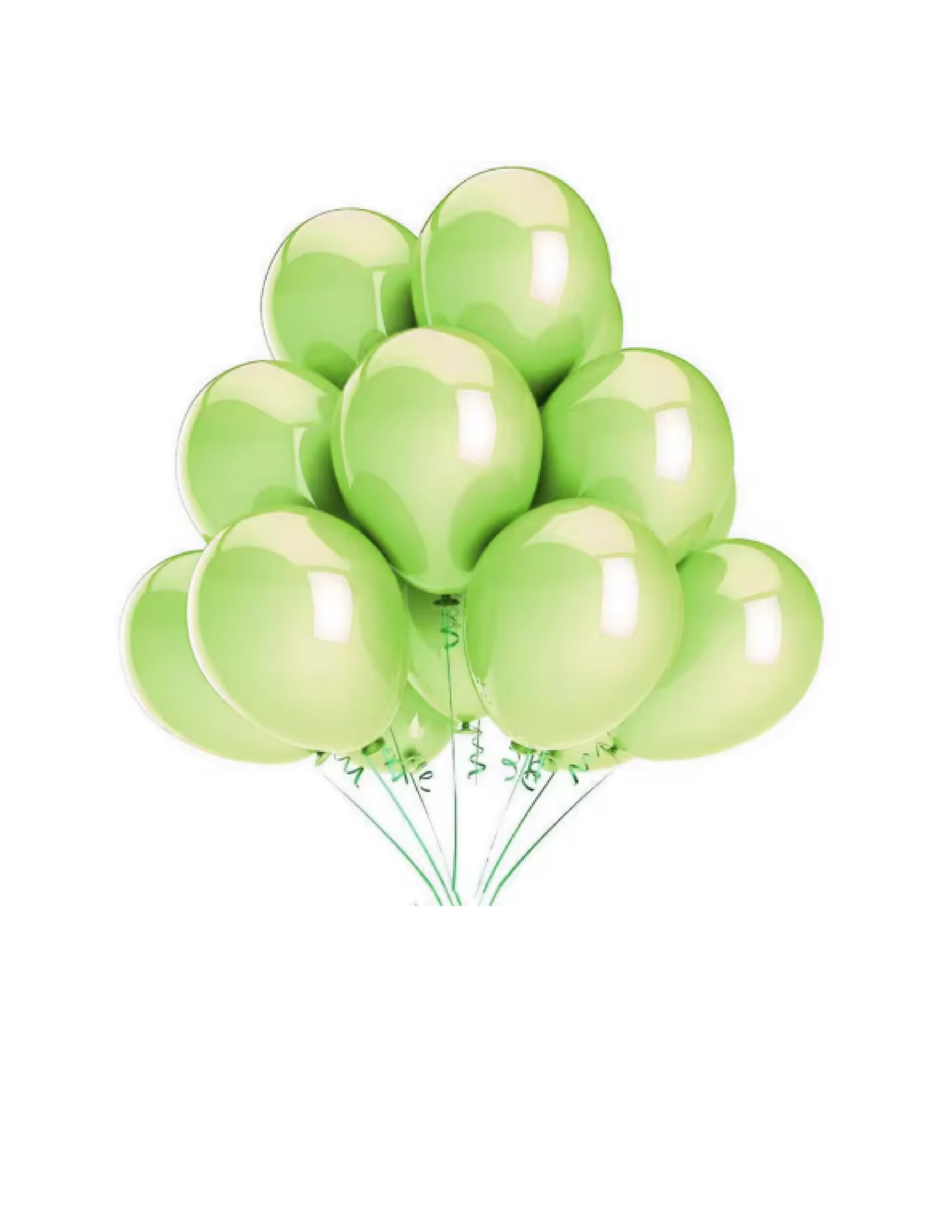Ballons gonflables colorés en latex avec perles brillantes