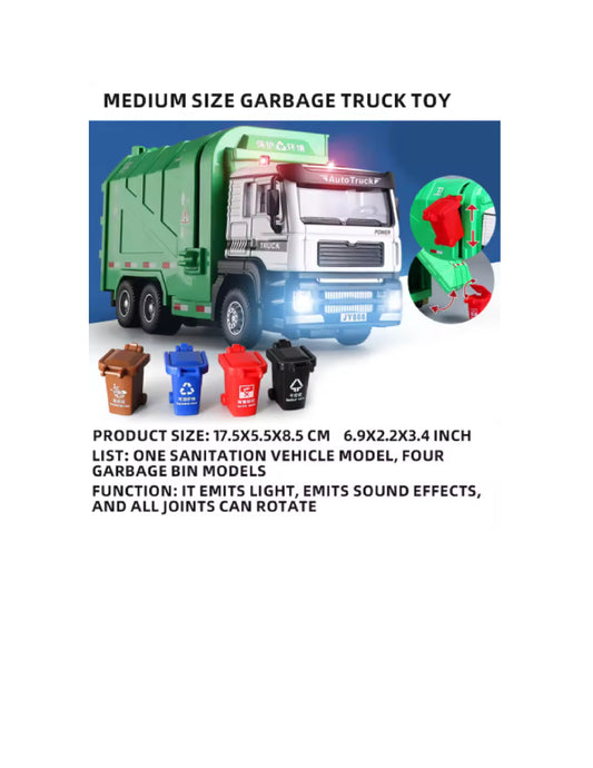Jouet de camion poubelle
