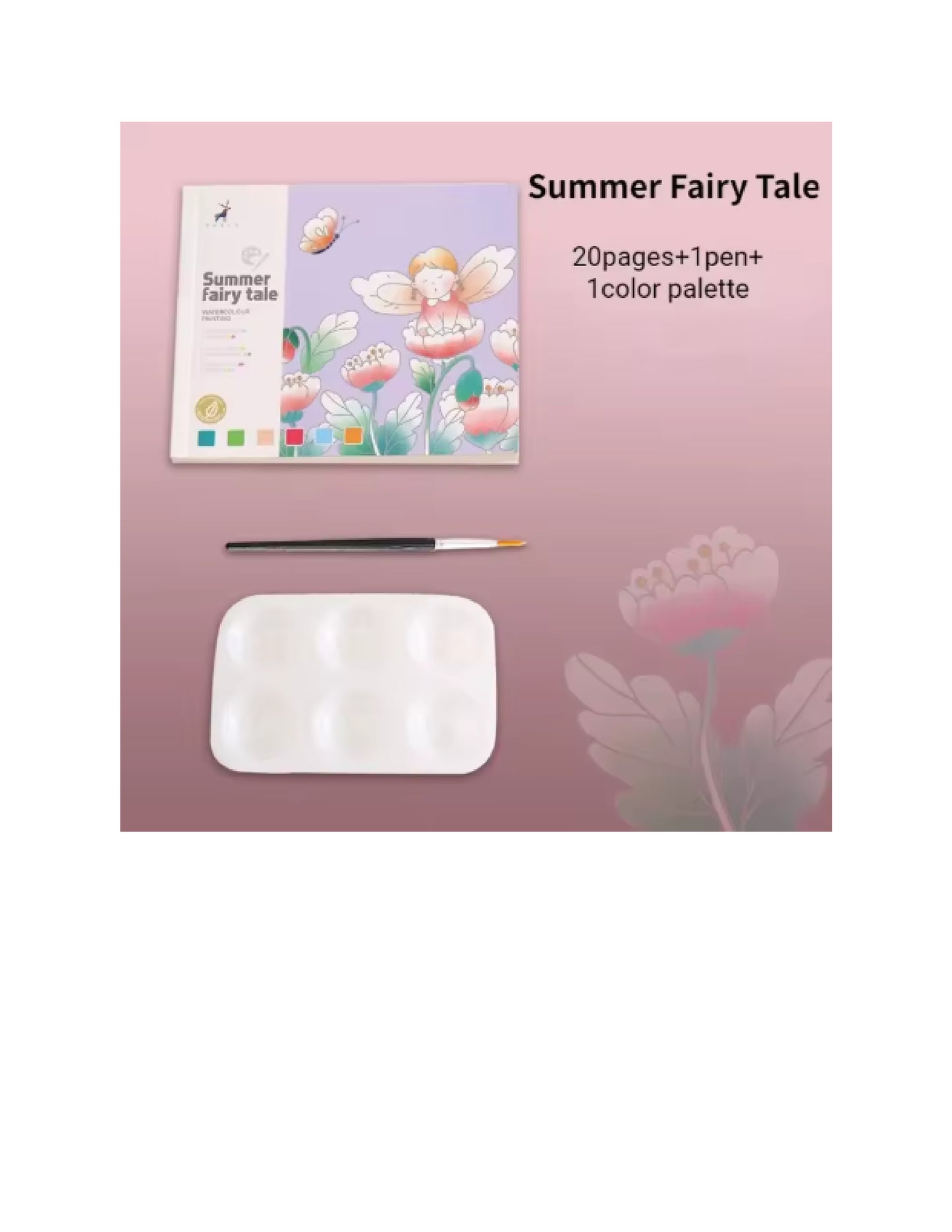 Livre de peinture à l'aquarelle créatif pour enfants