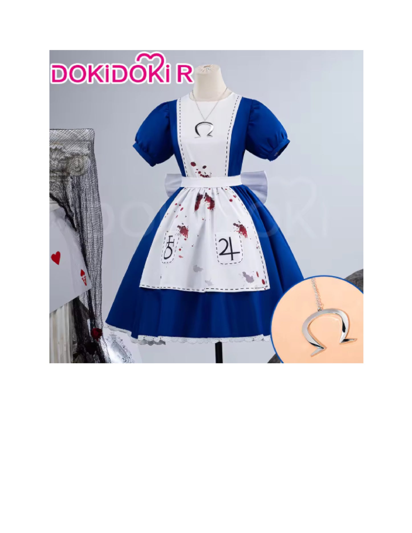Costume Alice Cosplay - jeu Alice Madness retourne