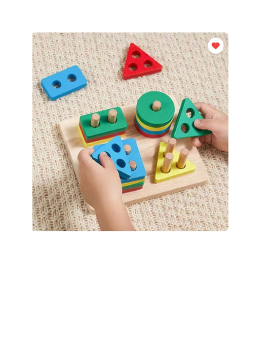 Jeu de construction en bois Afunti
