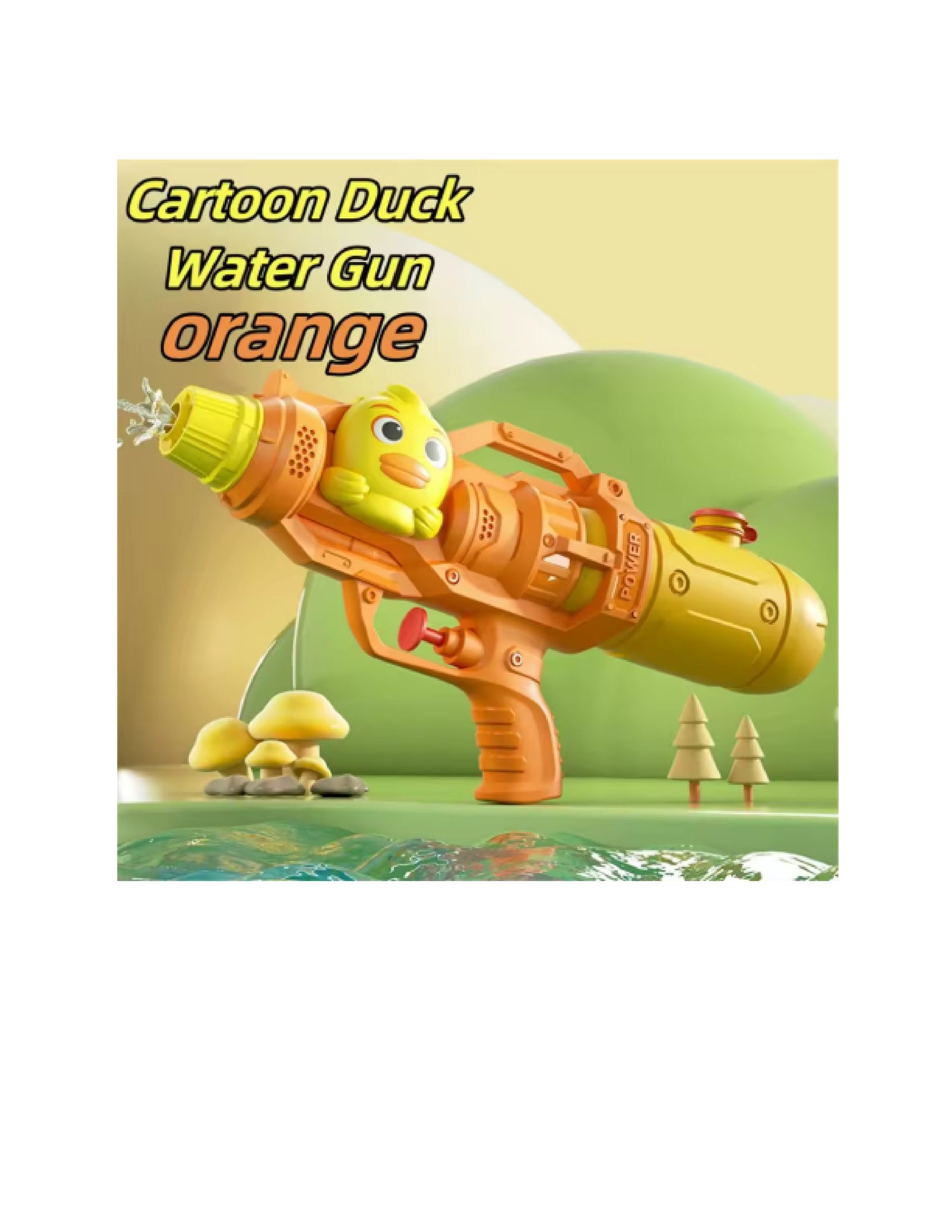 Pistolets à eau dinosaures et canards