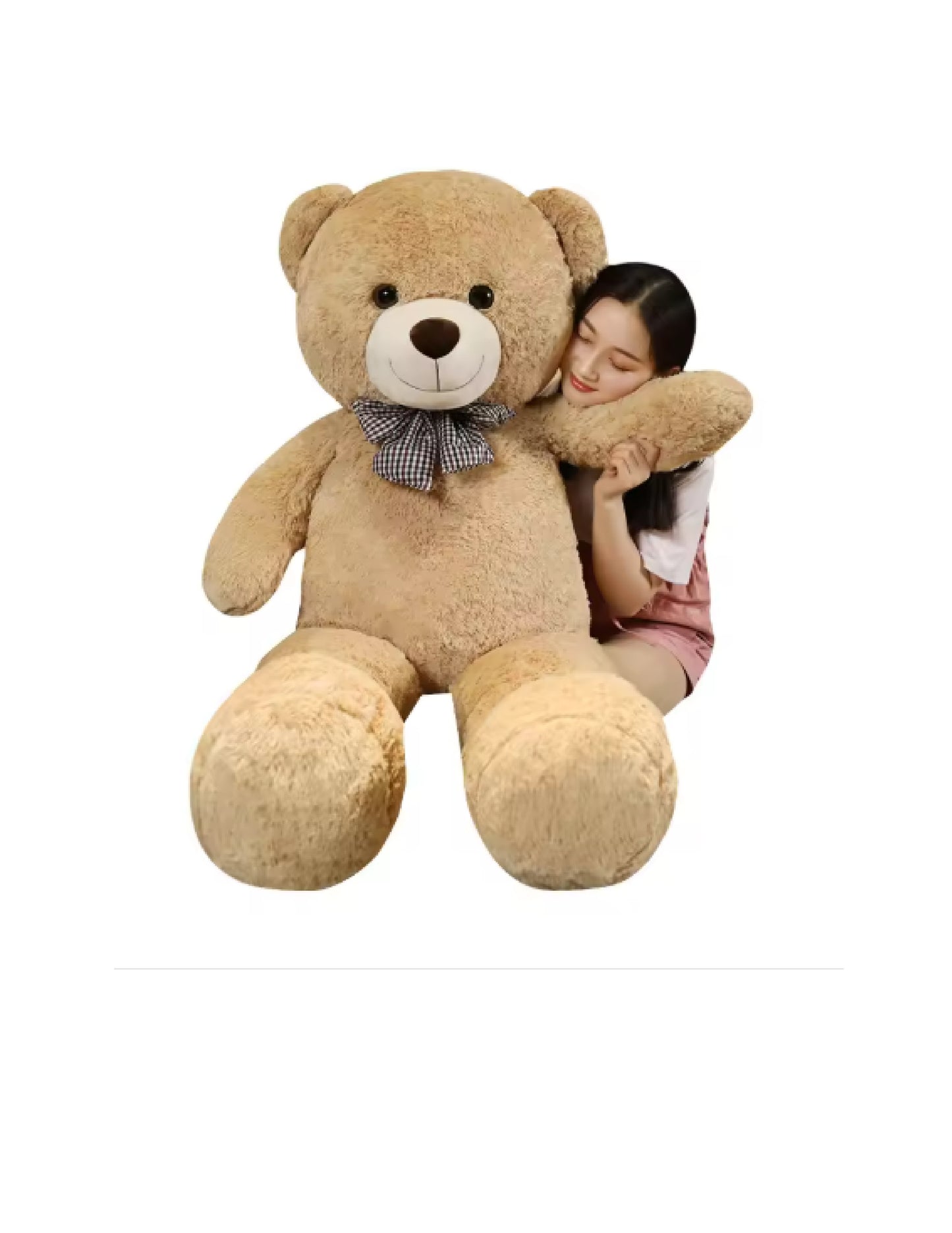 Ours en peluche doux pour enfants (105 cm)