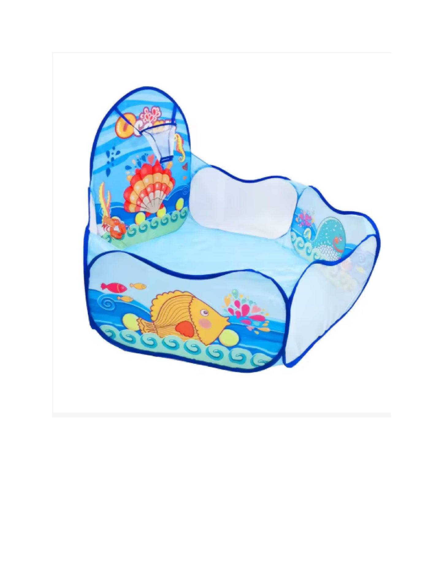Piscine à balles 1.2m avec panier enfants jouet intérieur