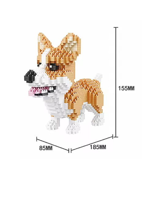 Puzzle 3D - Blocs de construction d'animaux de dessin animé