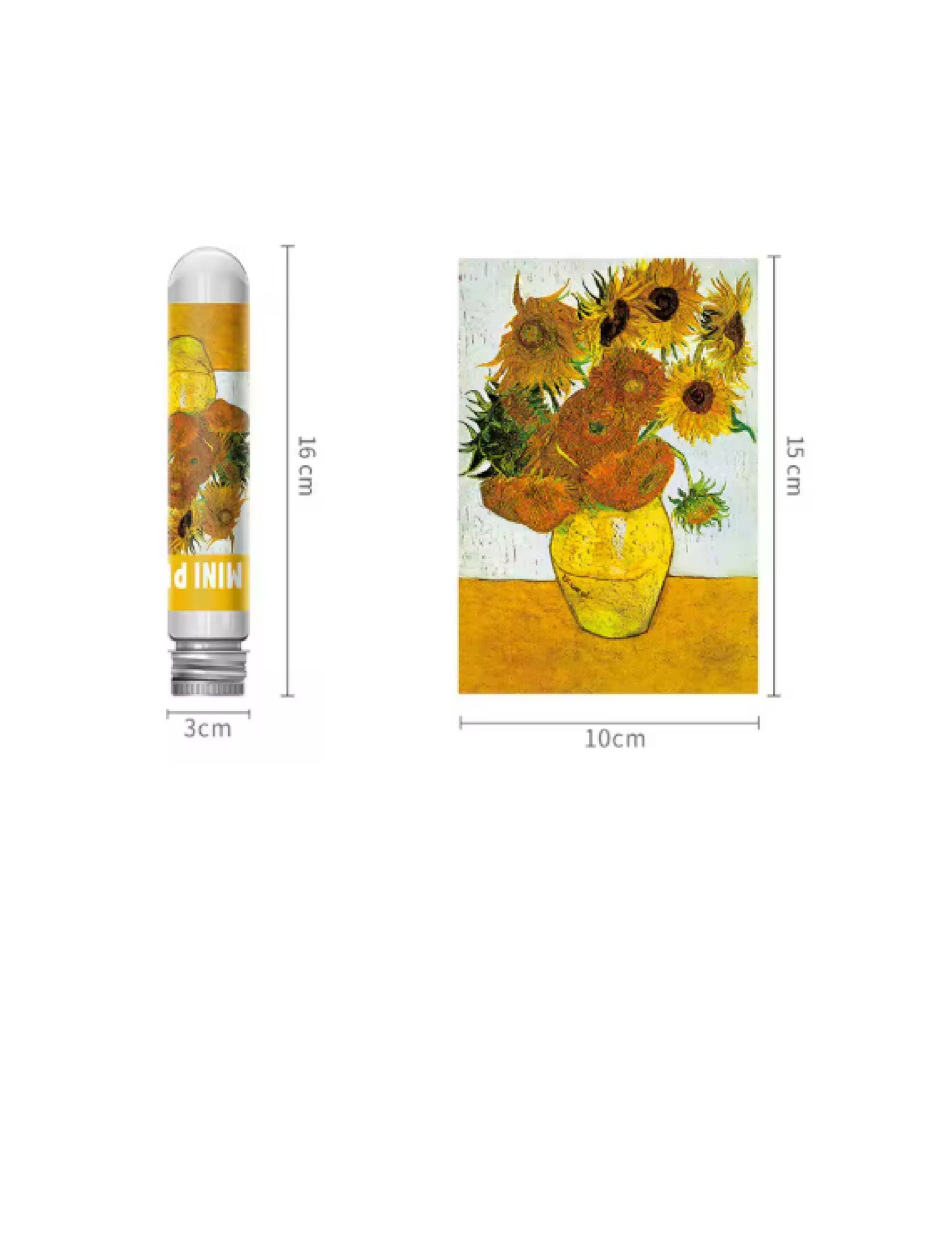 Puzzle dans un tube à essai de Van Gogh