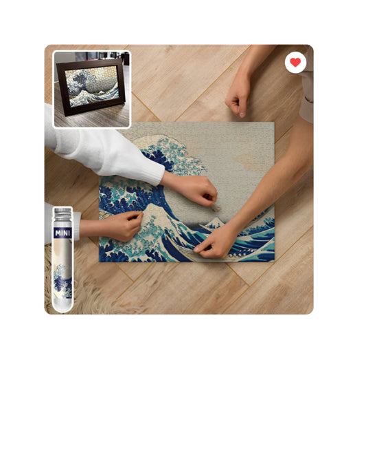 Puzzle dans un tube à essai de Van Gogh