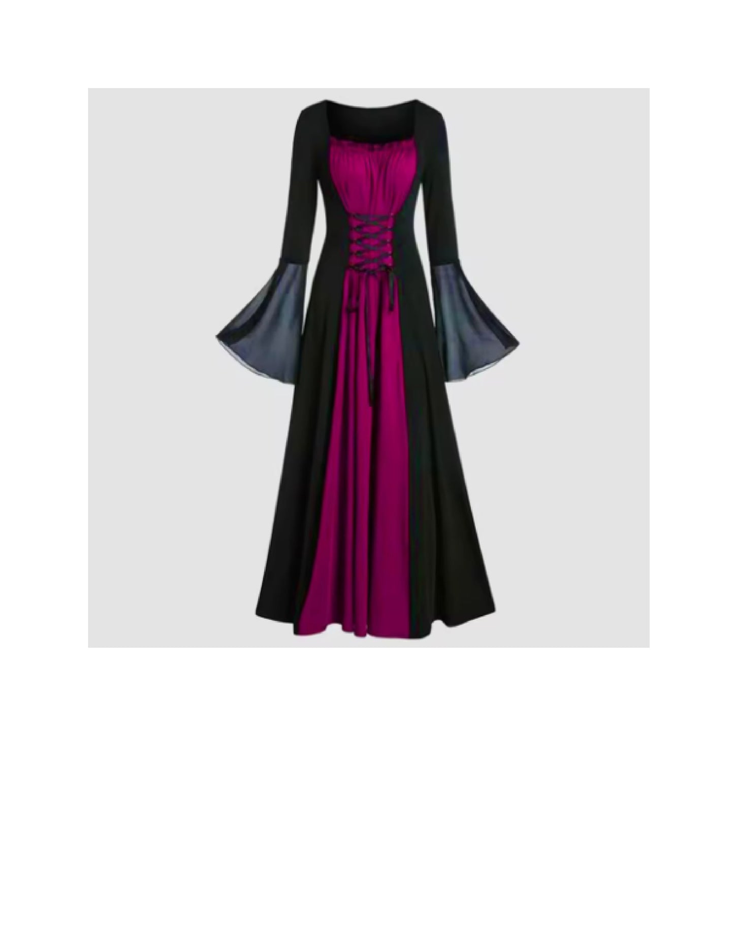 Costume - robe de Vampire de la Renaissance médiévale pour femmes